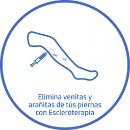 Tratamiento estetico Corporal elimina arañitas escleroterapia
